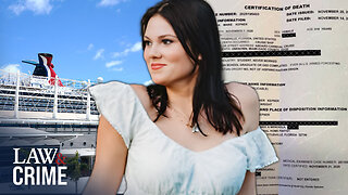 Teen’s Death Certificate Released in Cruise Ship Homicide Investigation