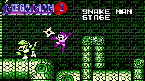 Mega Man 3 (NES) - 6. Snake Man stage