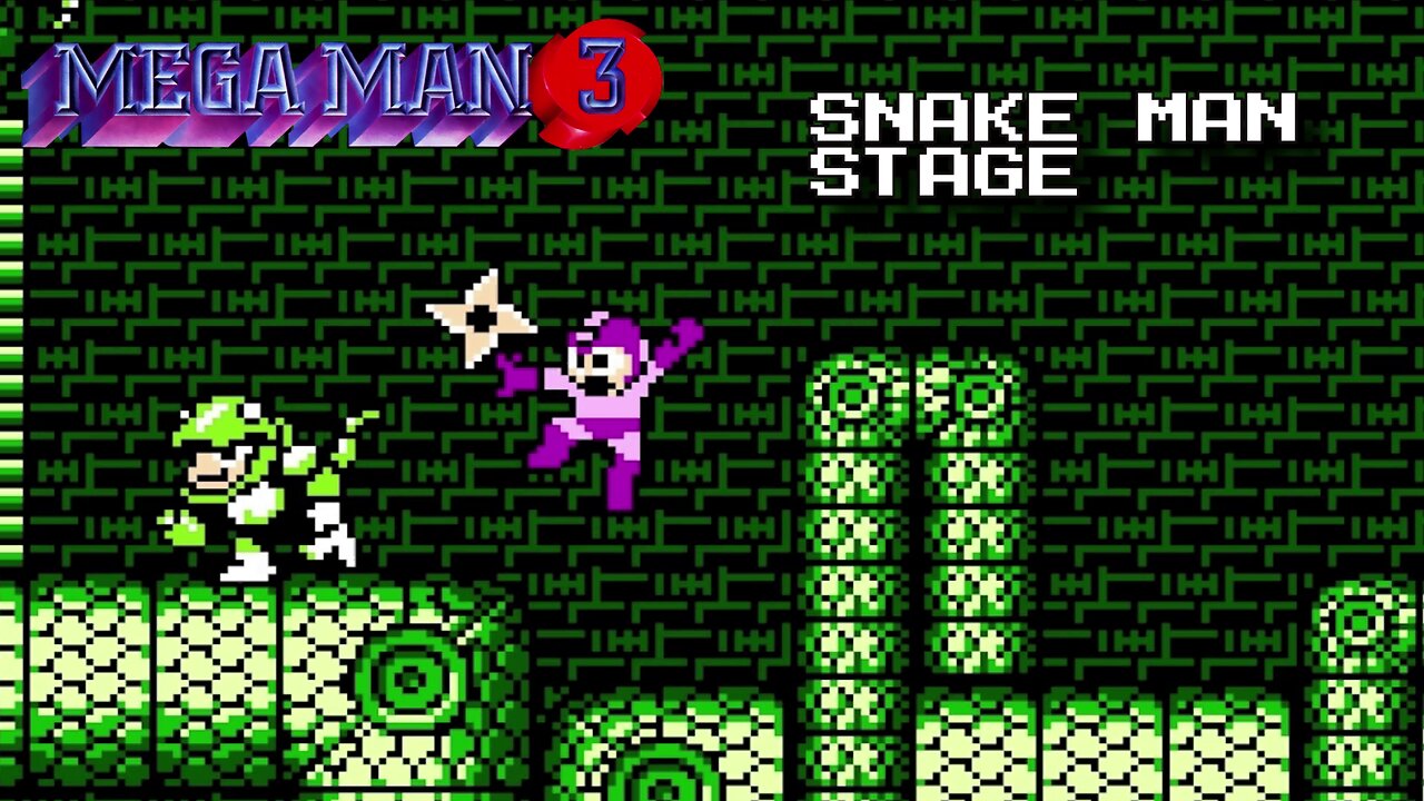 Mega Man 3 (NES) - 6. Snake Man stage