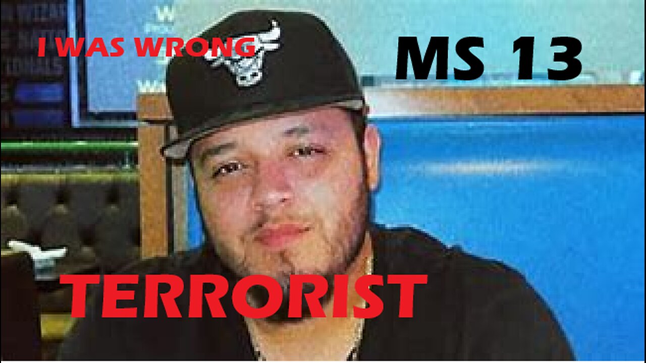 I WAS WRONG!!!! Garcia ties to MS13