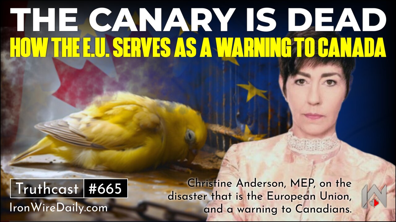 The Canary is Dead: How the EU Serves as a Warning to Canada | Christine Anderson