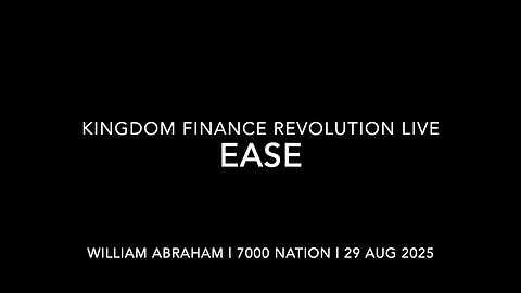 Two Forges, Two Futures | Kingdom Finance Revolution Live