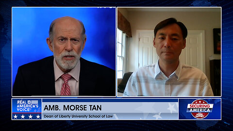 With George Rasley, AMB. Morse Tan & Rod Martin