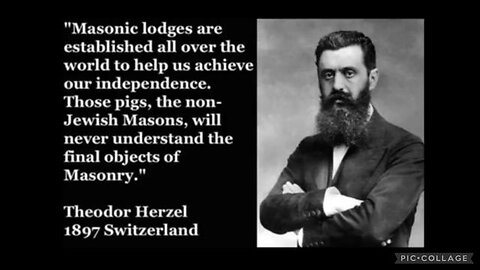 THE BEAST FROM THE BOTTOMLESS PIT: EVAN SADLER - JEWISH FREEMASONRY