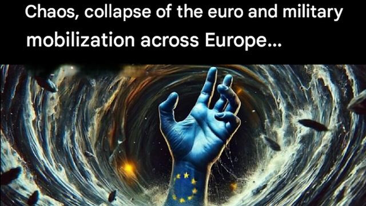 Chaos, collapse of the euro and military mobilization across Europe...