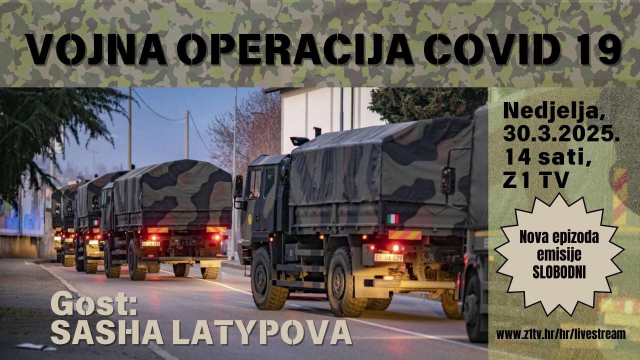 SLOBODNI podcast #109 Sasha Latypova-COVID 19 je bila vojna operacija-COVID dossier