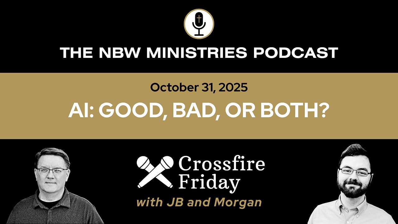 1355. Crossfire Friday: AI- Good, Bad, or Both?