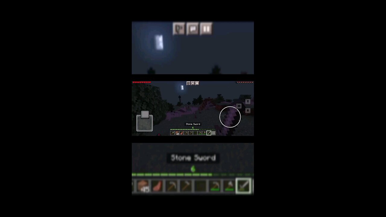 Vaya susto me dio 💀 [Clip Minecraft Bedrock]