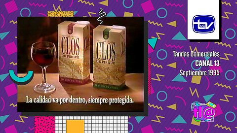 Tandas Comerciales Canal 13 (Septiembre 1995)