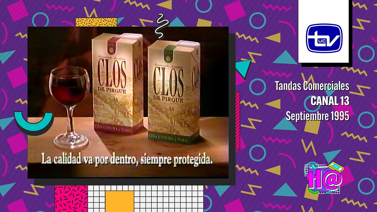 Tandas Comerciales Canal 13 (Septiembre 1995)