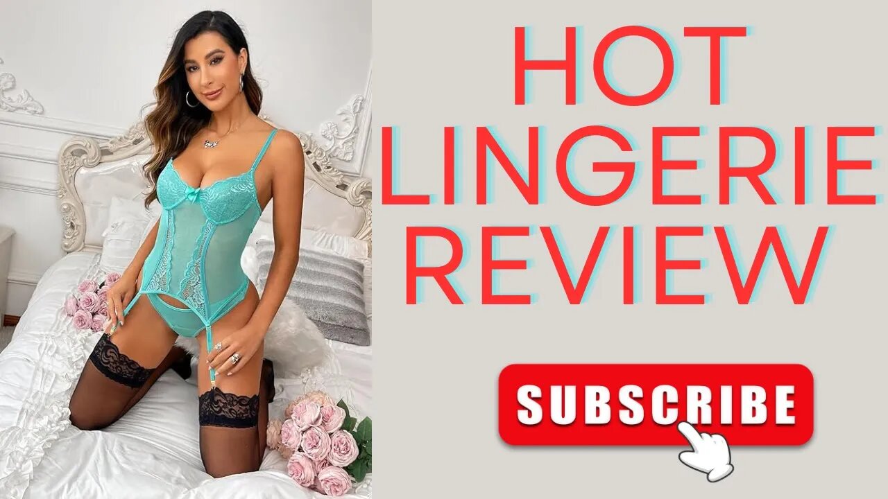 women's sexy lingerie | lingerie bodysuit set | try on haul #womenfashion