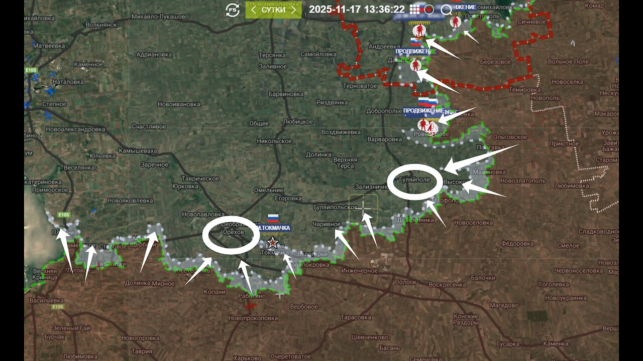 Ukr Suffering a Crushing Defeat In the South, simultaneously with Pokrovsk - Kupyansk Disasters