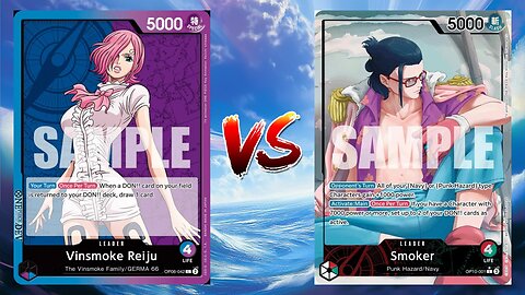 One Piece TCG Vinsmoke Reiju VS Red Green Smoker!!