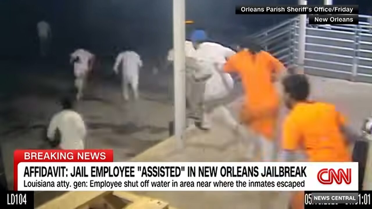 Orleans Parish Sheriff’s Office employee arrested following the escape of 10 inmates