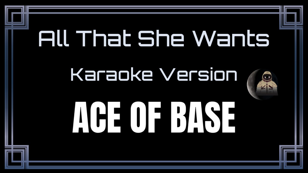Ace Of Base - All That She Wants (CC)