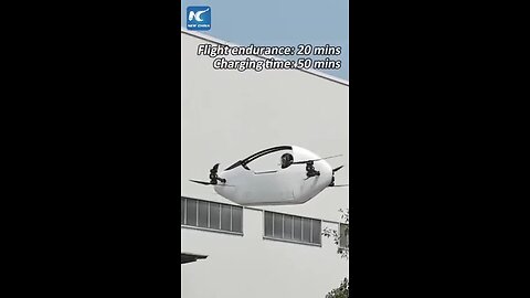 "Revolutionizing Air Travel: China's First Electric VTOL Aircraft Completes Maiden Flight"