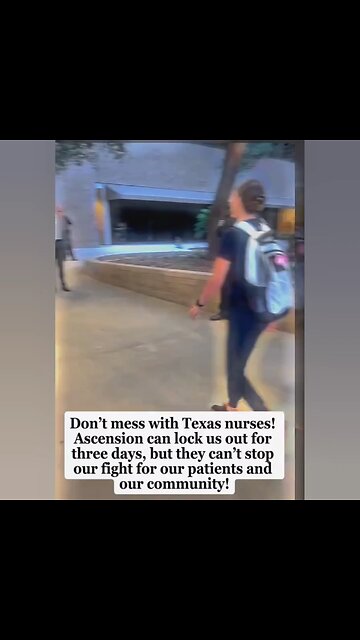 Don’t mess with Texas nurses! Locked out, but still fighting for patients and community! 💪🏽❤️#japd