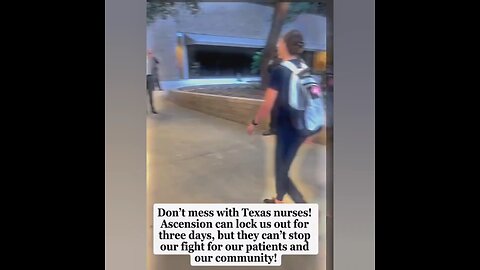 Don’t mess with Texas nurses! Locked out, but still fighting for patients and community! 💪🏽❤️#japd
