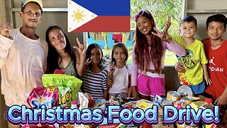 Filipina Christmas Province Family FOOD DRIVE! FEED THESE FOLKS! OFF GRID ISLAND FAMILY PHILIPPINES