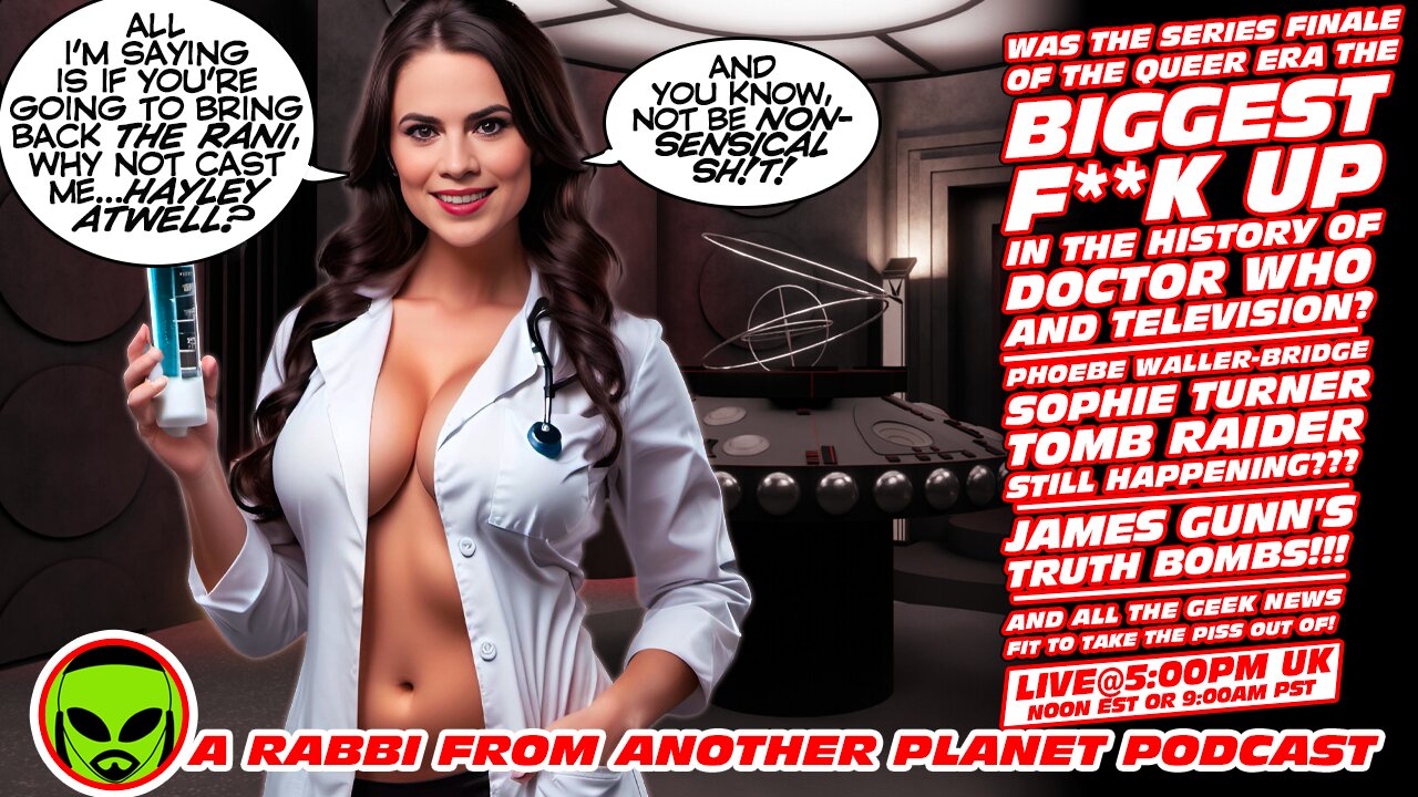 LIVE@5: The MASSIVE Disaster That Was Queer Doctor Who!!! James Gunn!!! Tomb Raider!!!