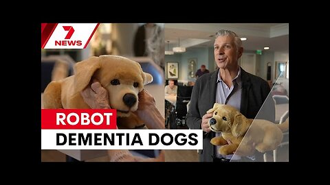 Robotic puppy offers hope for dementia patients 7NEWS