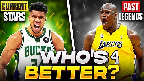 GIANNIS VS SHAQ Current Stars vs Past Legends Who's Better?