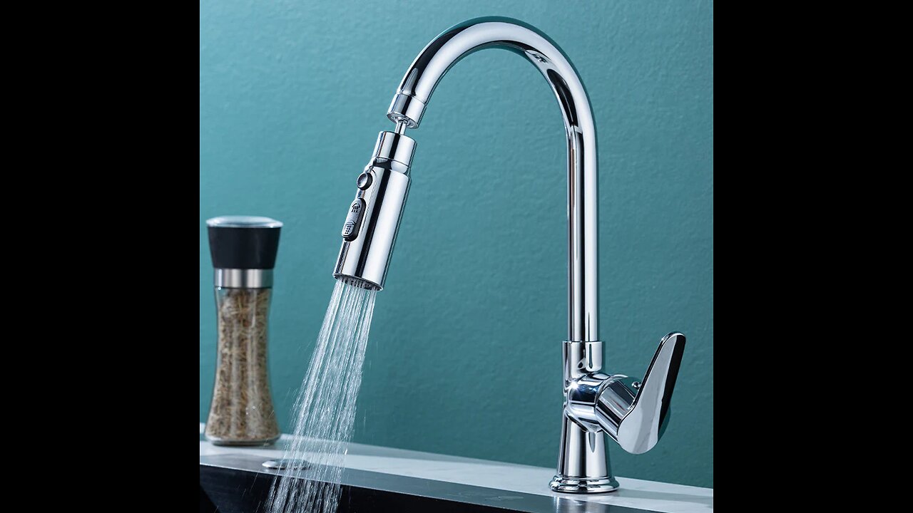 Multi-Functional Universal Faucet Aerator With Swivel And Pressure Boost