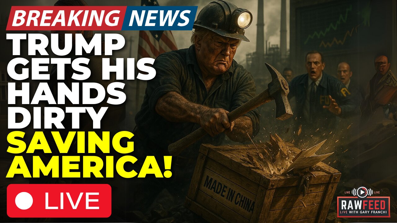 🚨LIVE: Trump Wins! China Crushed! Epstein Gone! DOGE Finds! Protests Bust! Coal Back!