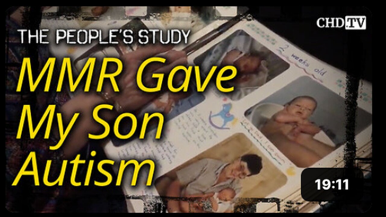 "Link Between MMR Vaccine and Autism in My Son (1)"