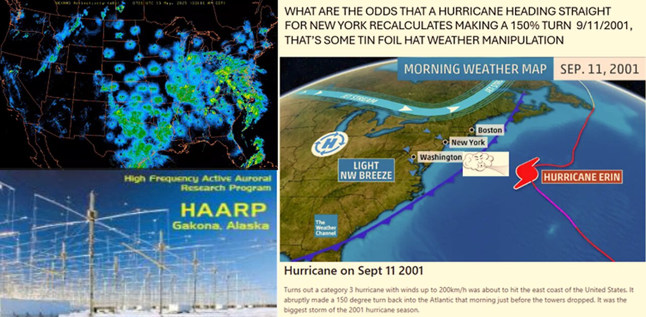 WEATHER MANIPULATION - HAARP - WEATHER CONTROL