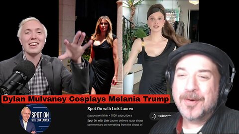 Lance B Reacting to ⁨spotonwithlink⁩ '' Dylan Mulvaney Cosplays Melania Trump ''