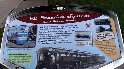 Illinois Traction System Rails Before Roads
