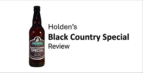 Holden's Black Country Special Amber Ale Review