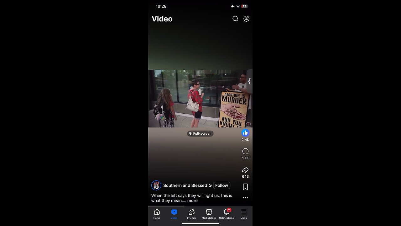 Pro abortion leftists