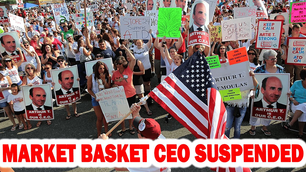 Market Basket CEO Arthur T. Demoulas Placed on Leave | Hostile Takeover Claims Explained | NEwsdrift