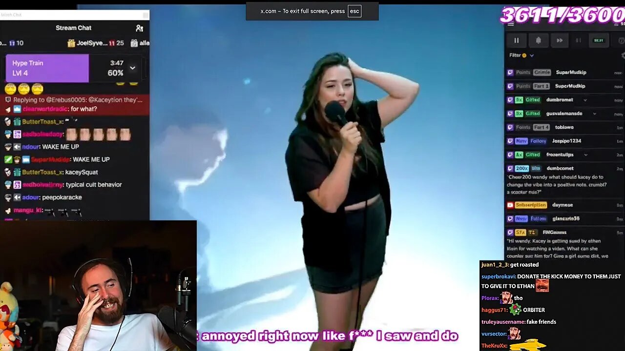 She's losing it..