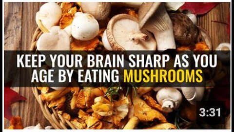 "Maintain Mental Agility in Aging through Mushroom Consumption"