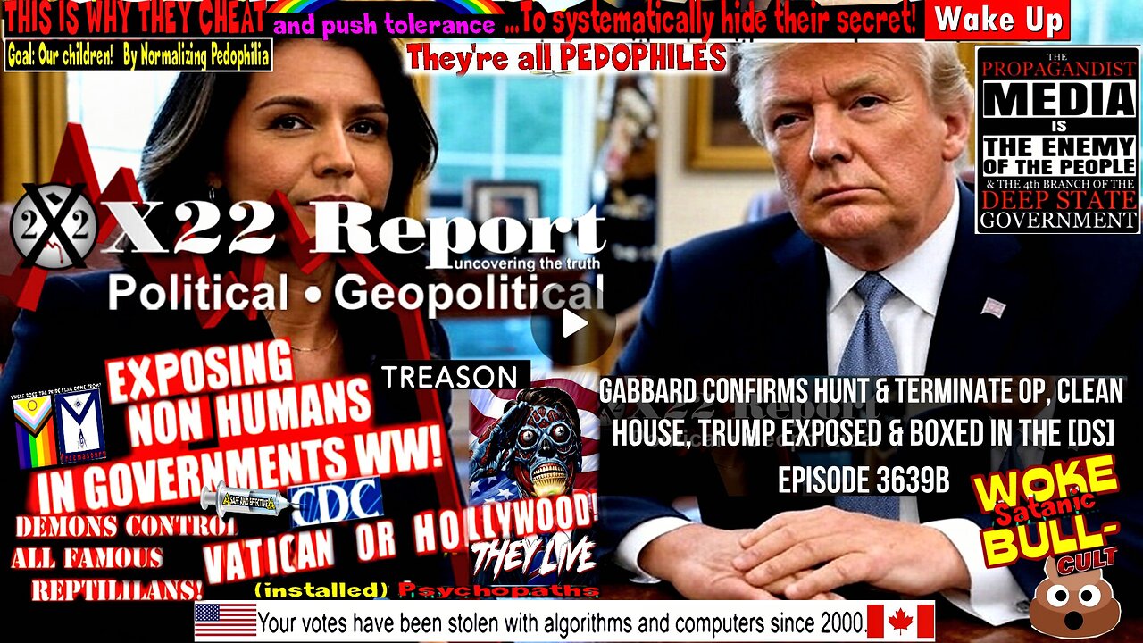 Ep 3639b - Gabbard Confirms Hunt & Terminate Op, Clean House, Trump Exposed & Boxed In The [DS]