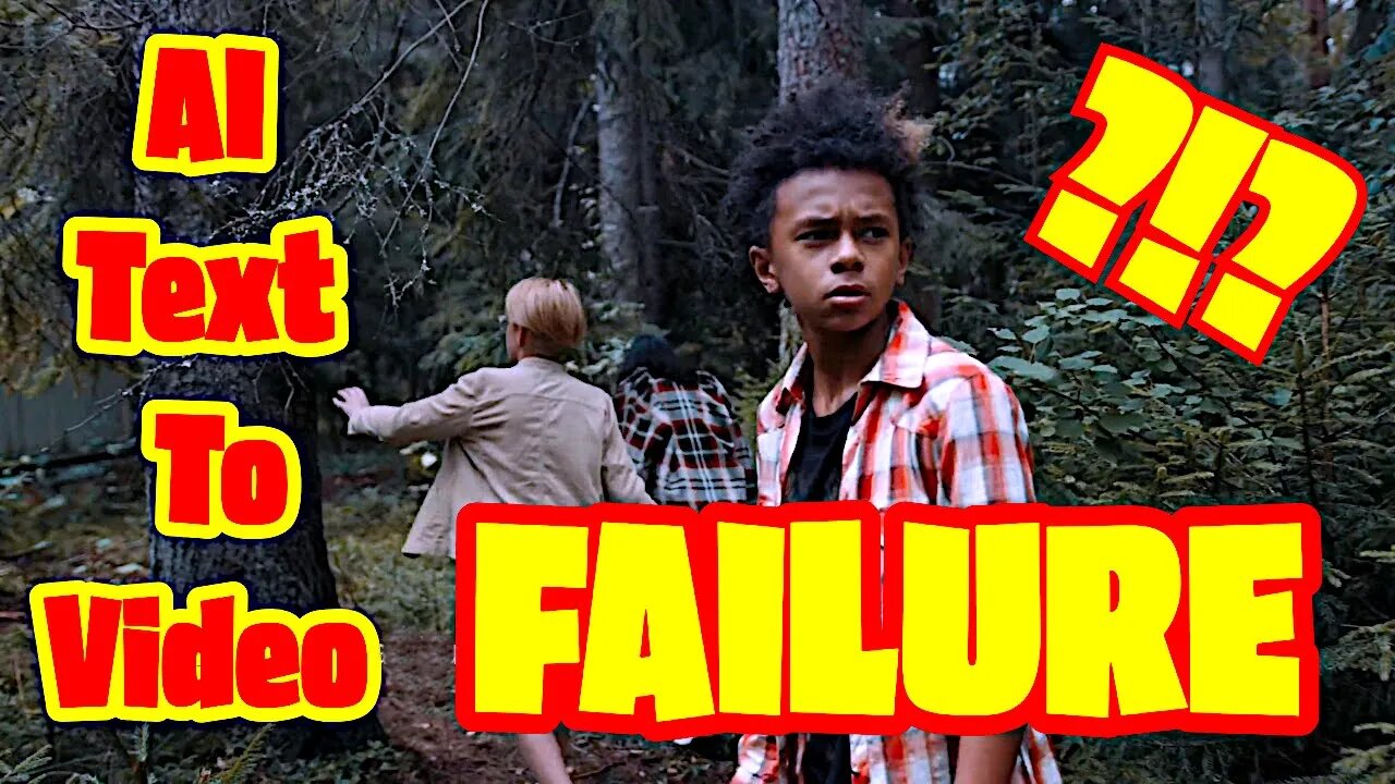 Epic AI Text To Video Failure | WTF?