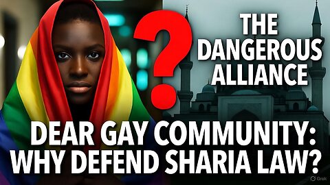 Undercover in a UK Mosque: The Truth The Woke LGBT Crowd Ignores | A Question for the Woke Gays: Why Defend This?