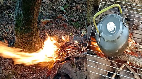 06, morning fire , dangerous wind , need my coffee