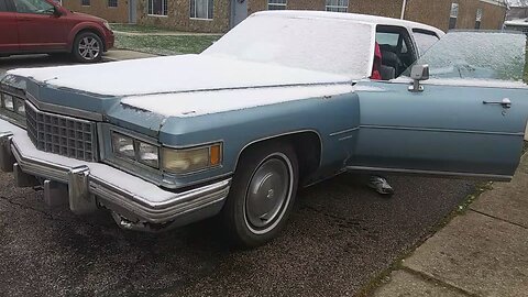 1976 Cadillac Fleetwood Brougham Cold Start