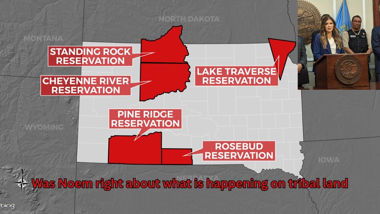 Another South Dakota tribe declares state of emergency, which may prove Noem right