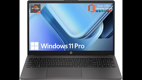HP 2025 Updated 15.6" 255 G10 FHD Business Laptop