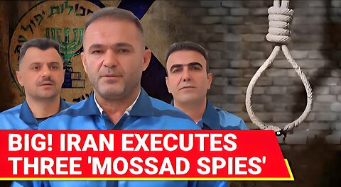 Iran Captures & Executes Three ISRAELI MOSSAD SPIES | 100s Detained For Aiding Israel