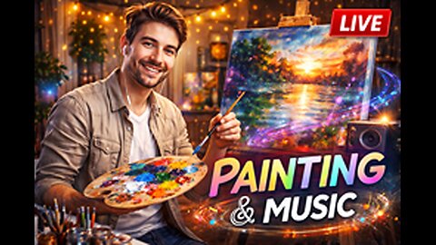 Live Painting | Original Music | Live Stream