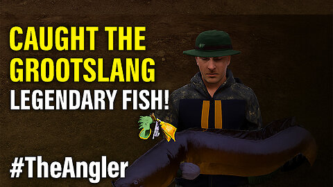 Caught the GROOTSLANG Legendary Fish! 🐉🎣 #TheAngler