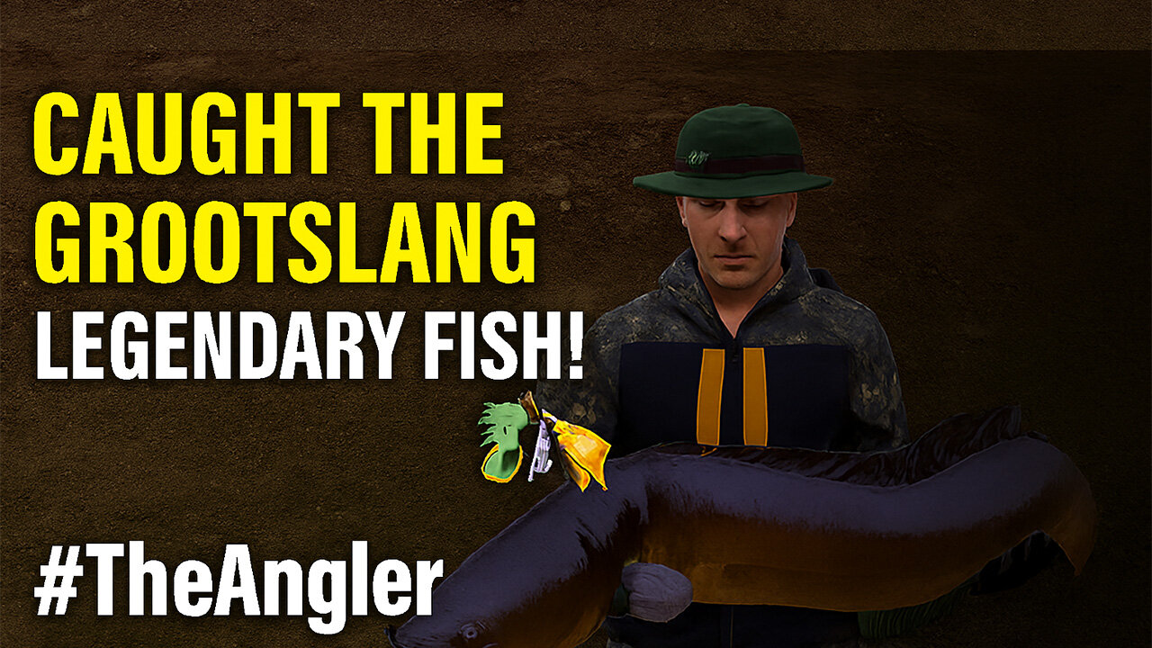 Caught the GROOTSLANG Legendary Fish! 🐉🎣 #TheAngler
