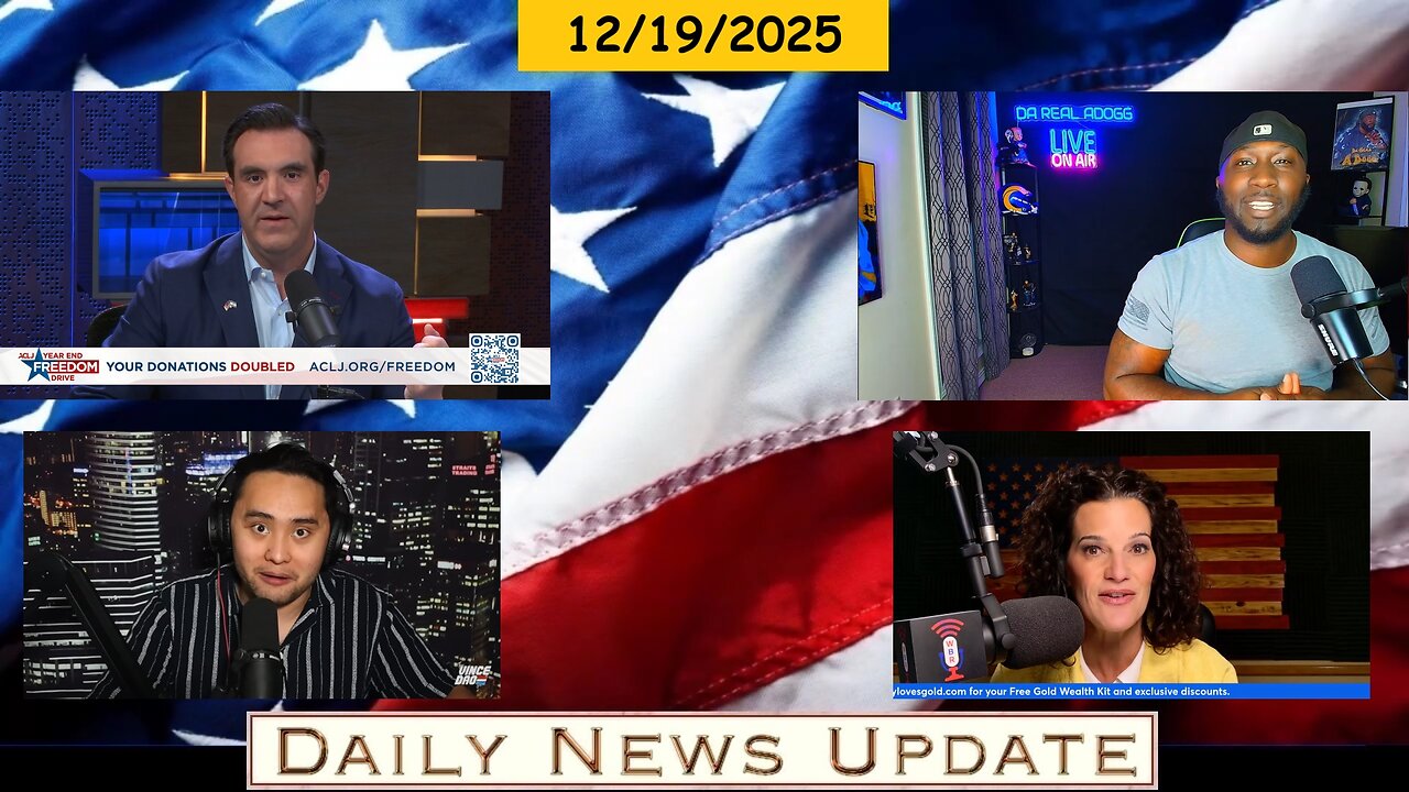 EP1781 | ACLJ: Trump Raid, Da Real Adogg: Trump Snaps, Vince Dao: Obamacare, Wendy Bell: We Have A Problem