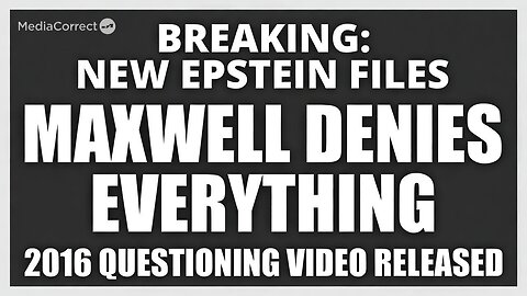 UNSEALED: Ghislaine Maxwell's Combative 2016 Deposition - Watch Her Blanket Denials To Epstein Questions